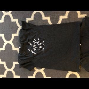 Matching baby daddy baby mama shirts maternity